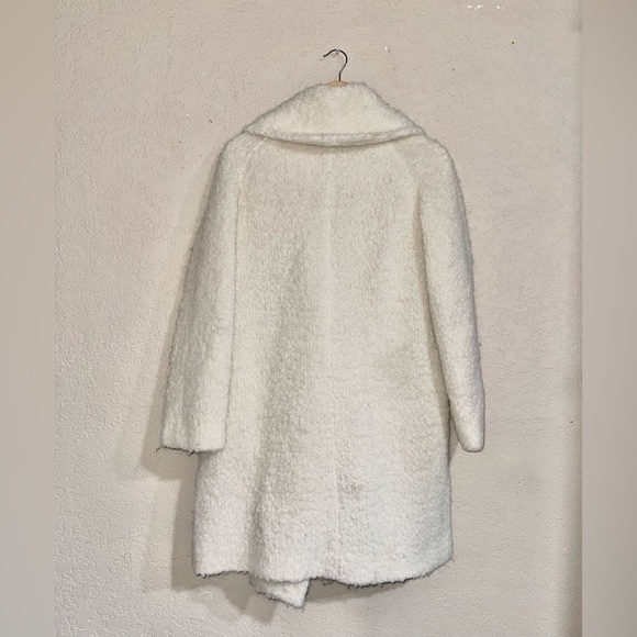 Vince | Fuzzy Knit Wool Alpaca Long Coat Size: Small - Picture 6 of 7